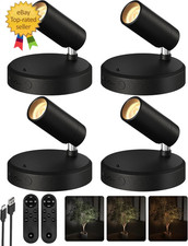 Spotlights Indoor with Remote, 5500Mah Rechargeable Picture Lights, Wireless LED