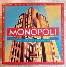 MONOPOLI 60° Anniversario 1936 1996. Edizione Limitata. Editrice Giochi