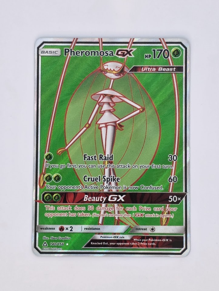 NM Pheromosa GX (Full Art) 140/156 Sm-Ultra Prism Holo