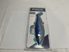 FishLab Soft Blue Mack Attack Sinking Swimbait 6.5 Inches Long & Weighs 5.5 Oz