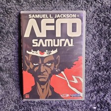 Funimation Afro Samurai DVD Samuel L. Jackson Ron Perlman Anime Movie Tall Case
