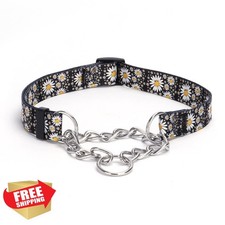 haoyueer Martingale Dog Collar L Daisy Flower