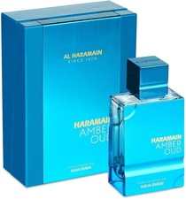 Amber Oud Aqua Dubai Unisex Extrait De Parfum by Al Haramain, 75 ML Size