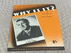 SMF29 SHEET MUSIC - WHY IS IT? DICK JAMES