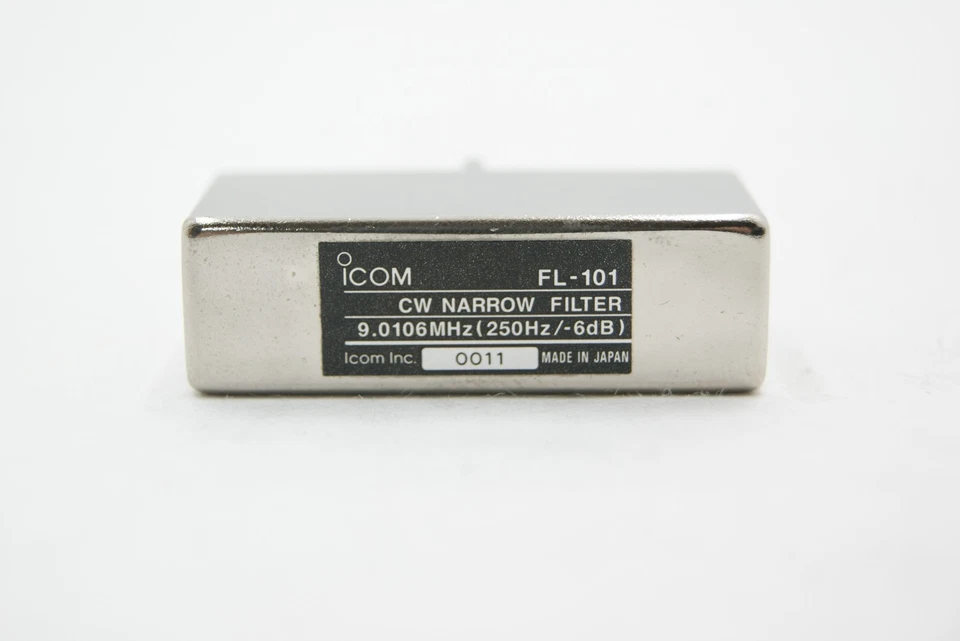 ICOM FL-101 CW Narrow Filter 9.0106MHz (250Hz/-6dB) Excellent Cond. - Image 2 of 4