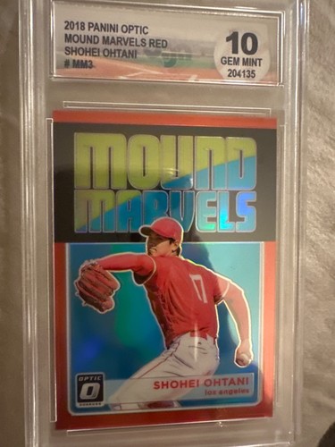 2018 Panini Donruss Optic Mound Marvels #MM3 Shohei Ohtani RC