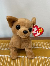 Ty Beanie Babies Tiny the Chihuahua Dog Plush 1999 1998 Errors