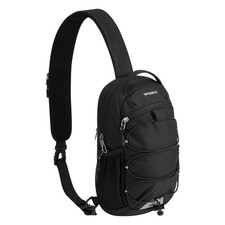 WATERFLY Small Crossbody Sling Bag: RFID Blocking Anti Theft Sling Backpack Ches