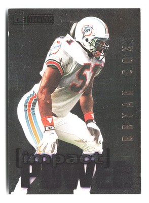 1995 SkyBox Impact #IP10 Bryan Cox Impact Power