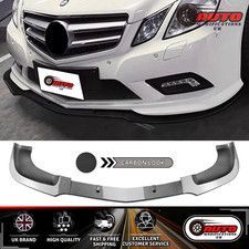 Mercedes E Klasse Coupe W207 C207 Kohlefaser Frontsplitter Spoiler 08-13