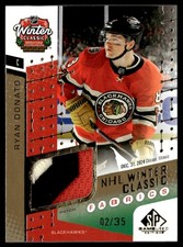 2025-26 SP Game Used Winter Classic Fabrics Patch Ryan Donato 02/35 #WCF-7
