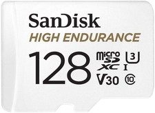 SanDisk 128GB High Endurance microSDXC card for IP cams dash cams UK IMPORT