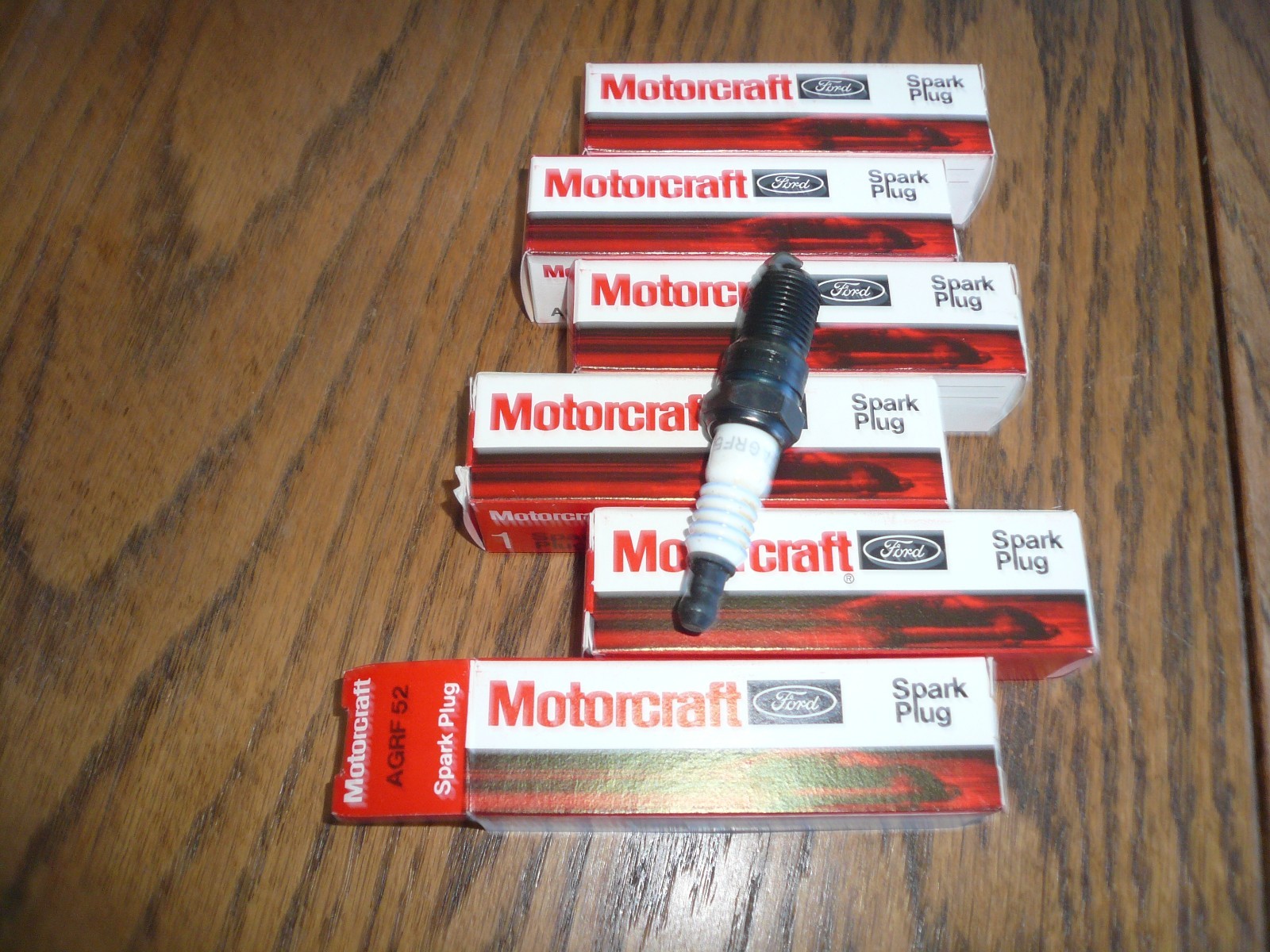 Lot Of 6 OEM Motorcraft AGRF52 Spark Plugs Fits Classic Fords