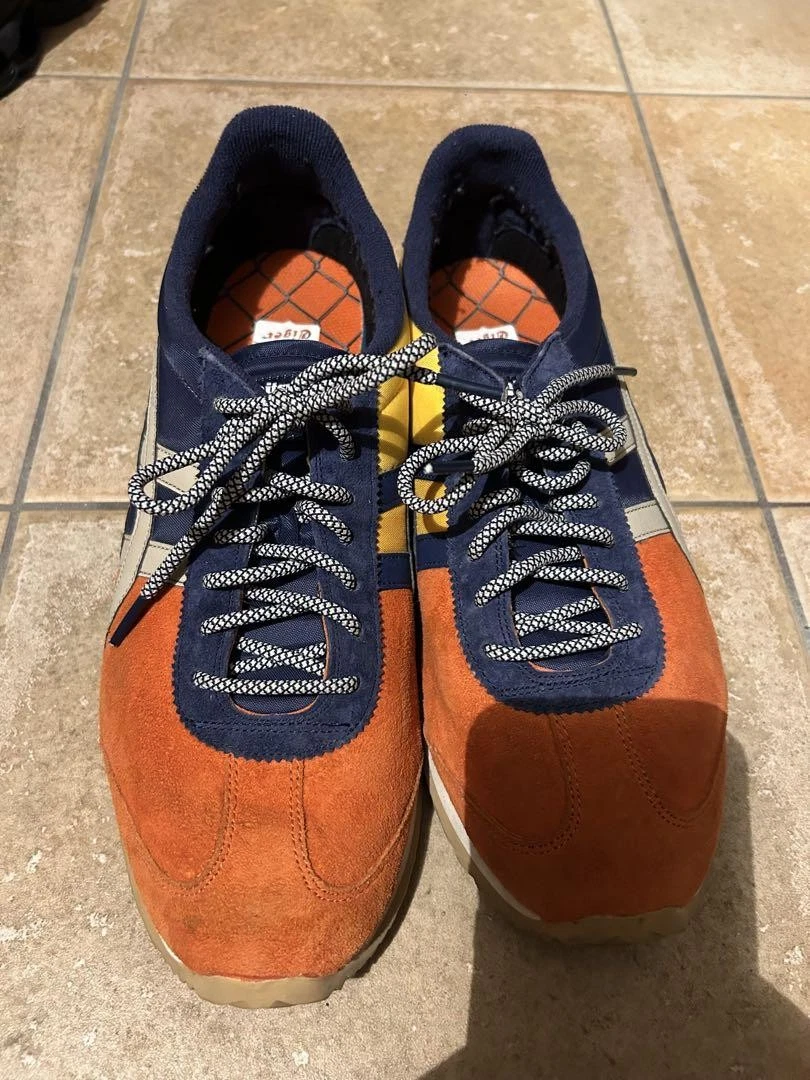 ASICS Sneakers Uomo 10.0US Onitsuka Tiger Arancione Navy