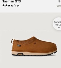 UGG Tasman GTX GORE-TEX Women's Brown Suede Slip-On Slippers Size 9