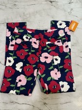 NWT Gymboree Girls Leggings Size 8 Multicolor Flowers