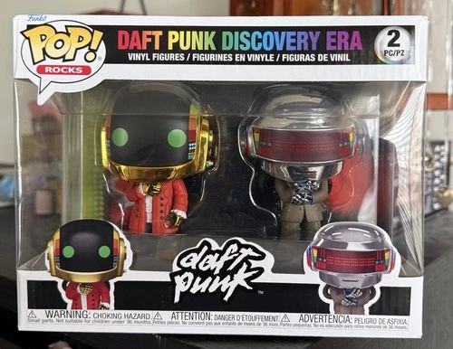 Funko Pop Rocks: DAFT PUNK  (Discovery Era) 2-Pack IN HAND!