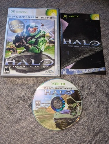 Halo: Combat Evolved CE (Original OG Xbox) CIB/Complete! Mint Disc! Free Ship!