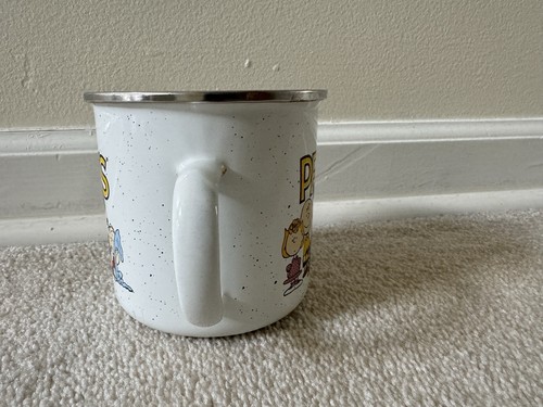 Peanuts Tin Camping Mug New - Picture 4 of 6