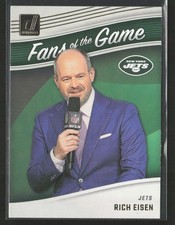 Rich Eisen 2023 Donruss #FG-RE Fans of the Game Holo New York Jets