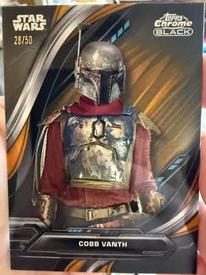 2024 Star Wars Topps Black - limited numbered cards - you choose
