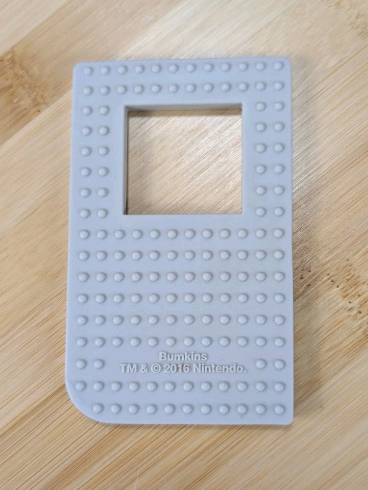 Nuevo Mordedor de Silicona para Bebé Nintendo Game Boy, Lindo Juguete para Dentición Bebé  Foto 2 de 2