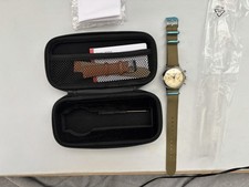 Seagull 1963 Chrono 38mm Gooseneck Lume Sapphire   NEW USA Shipped No Tariffs