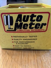 Auto Meter 2895 Performance Street Tachometer 3.750 In.
