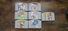 N64 Game Lot - [Mario 64, Mario Kart 64, Golden Eye, Pilot Wings & More!]