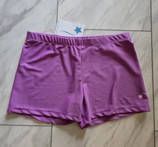 Destira Women's Size Large Purple Compression Sport Short