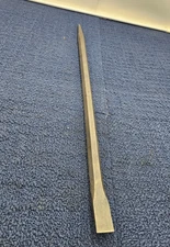 Mayhew Tools 472 24 Pinch Bar Black Oxide Finish 3/4in. Hex Stock Chisel Point