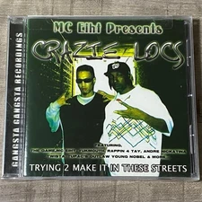 MC Eiht Crazie Locs Gangsta G-LUV G-RAP CD 2008 Hip-Hop West Coast Excellent
