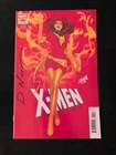 X-MEN #25 SIGNED DAVID NAKAYAMA VARIANT PHOENIX COA 1