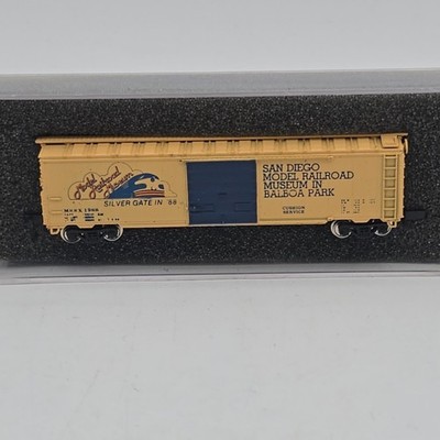 Con Cor - N Scale - San Diego Model Railroad Museum 1988 Boxcar 