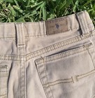 U.S. Polo Assn. Boys Beige Khaki Pants Size 6 Cotton Twill Regular Fit — photo 4