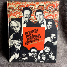 1969 Rowan & Martin's Laugh-In (The Burbank Edition) HC Book 1st Edit-signed