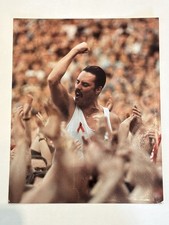 QUEEN, FREDDIE MERCURY, Tribute Glossy Press Photo 1992 (MEGA RARE) Taylor, May.