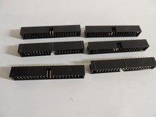 6-Pack 40-Pin 2x20 2.54mm IDC Shrouded Box Header Male Dip Type Connectors
