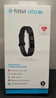 Fitbit Alta HR Activity Heartrate Tracker Wristband Watch Black Band Size Small 