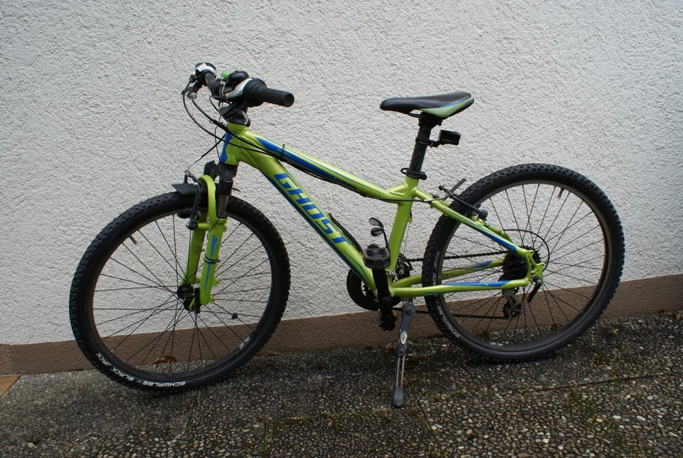 Mounten Bike 24 Zoll Ghost grün 24 Gänge
