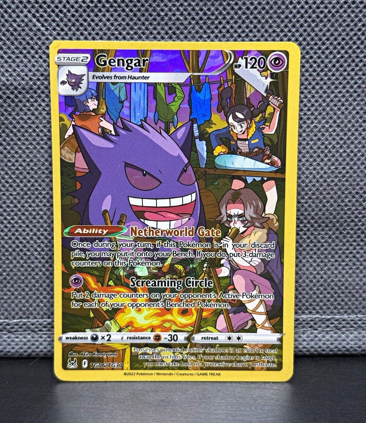 The Pokémon Company Pokemon TCG SWSH11 Gengar TG06/TG30 Holo ENG 2022 120HP