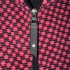 LULULEMON ATHLETICA "Radiant" Jacket Deep Dive Berry Checkered Women  s Size 6