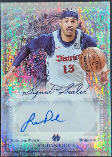 Jordan Poole サインカード /25枚限定 Jordan Poole 2025-26 Topps Gold /2025 #94 Washington Wizards | eBay