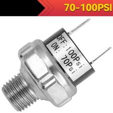 12V 70-100 PSI 1/4 NPT Air Pressure Control Switch Valve F/Horn Compressor Tank