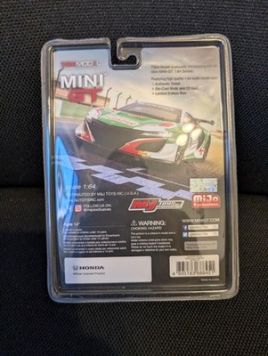 1/64 MINI GT HONDA NSX CASTROL GT3 #30 2018 24 HOURS OF SPA LHD