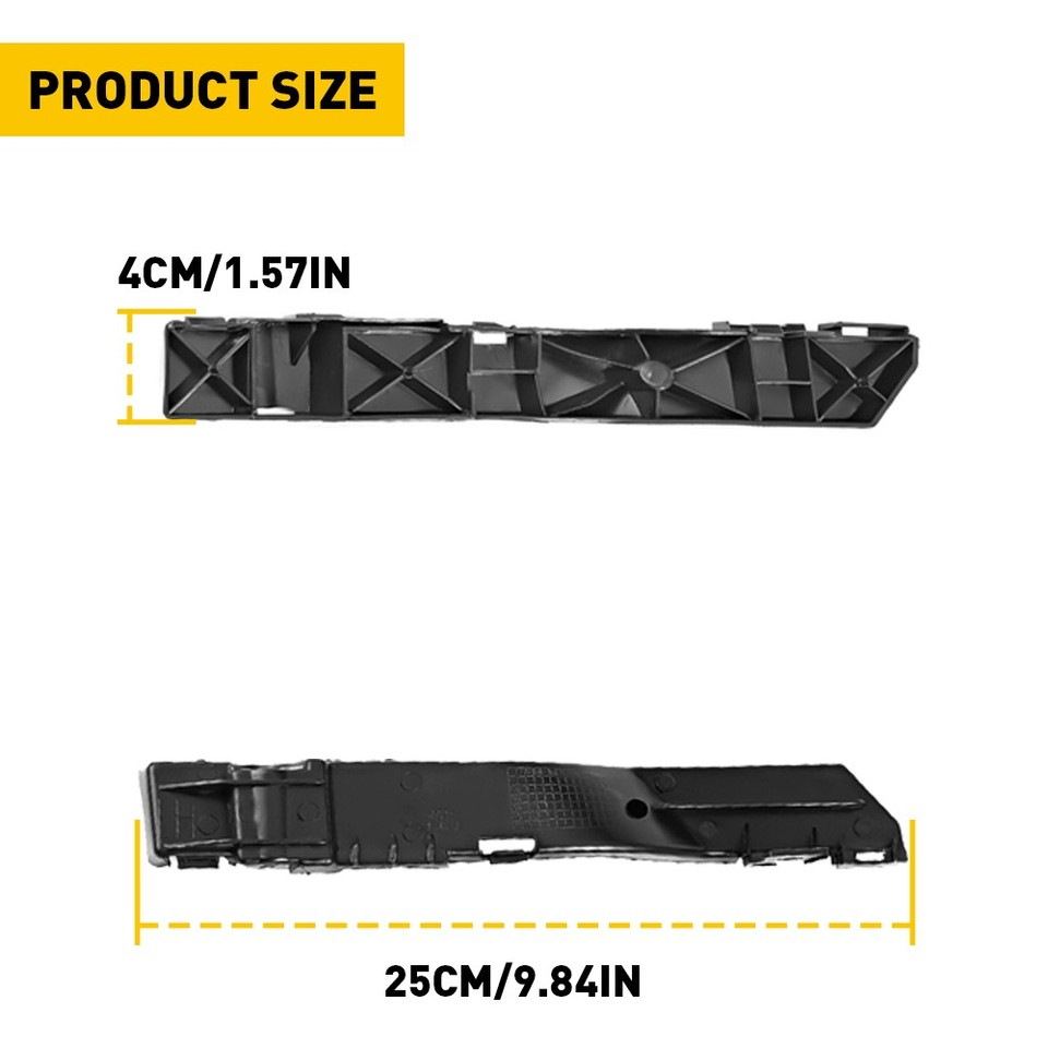 Front Bumper Fender Brackets For 2009-2020 Dodge Journey - Left & Right Pair 2 thumbnail image