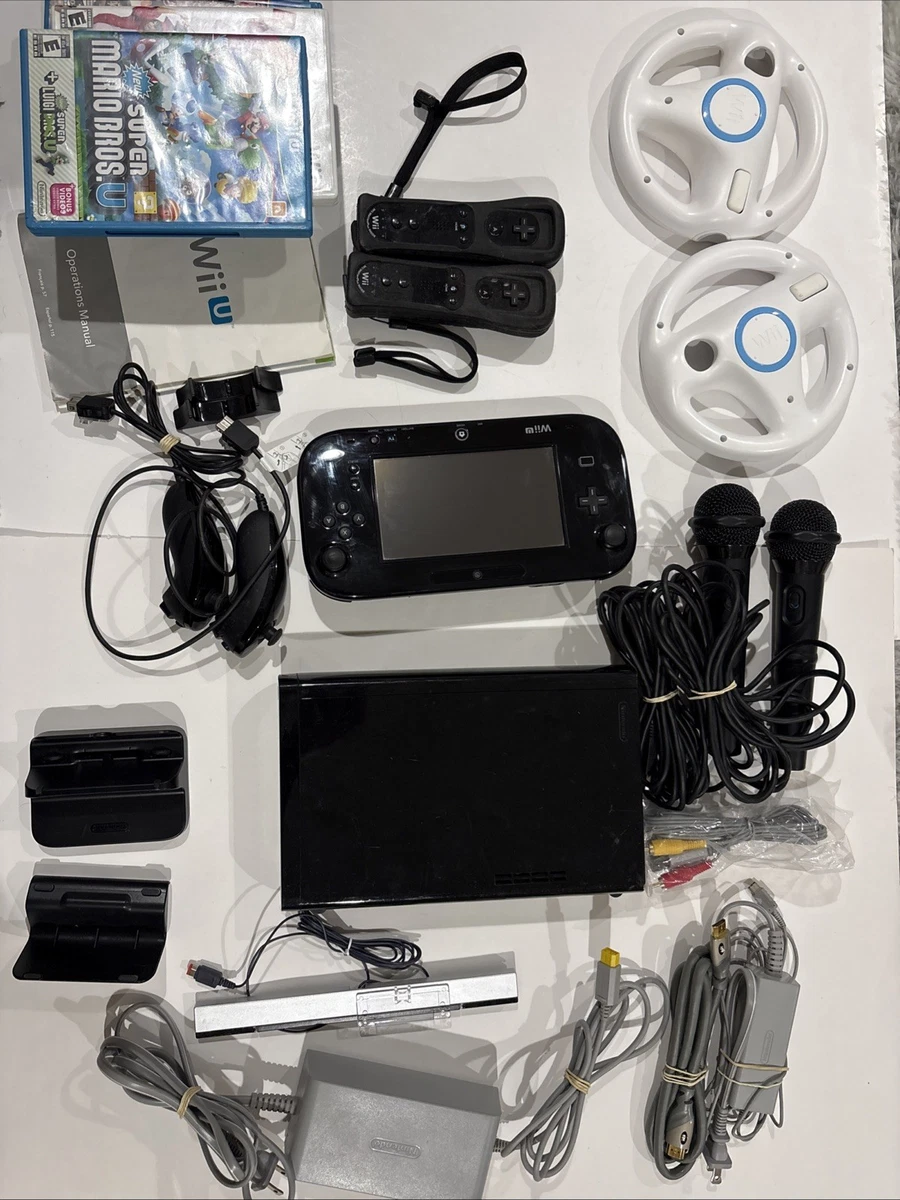 Nintendo Wii U - Deluxe NTSC-U/C Video Game Consoles for sale | eBay