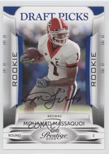 2009 Playoff Prestige Draft Picks Rights Signatures Mohamed Massaquoi Auto 0c2