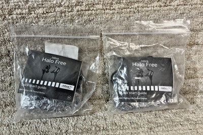 2 Sets - Jabra Halo Free Stereo Wireless Bluetooth In-Ear Headphones Black