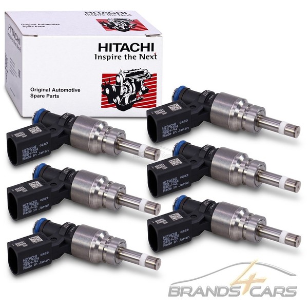 Hitachi 6X Einspritzventil EinspritzdÜSe FÜR Audi A4 B7 A6 C6 A8 3.2 FSI S6 S8-image